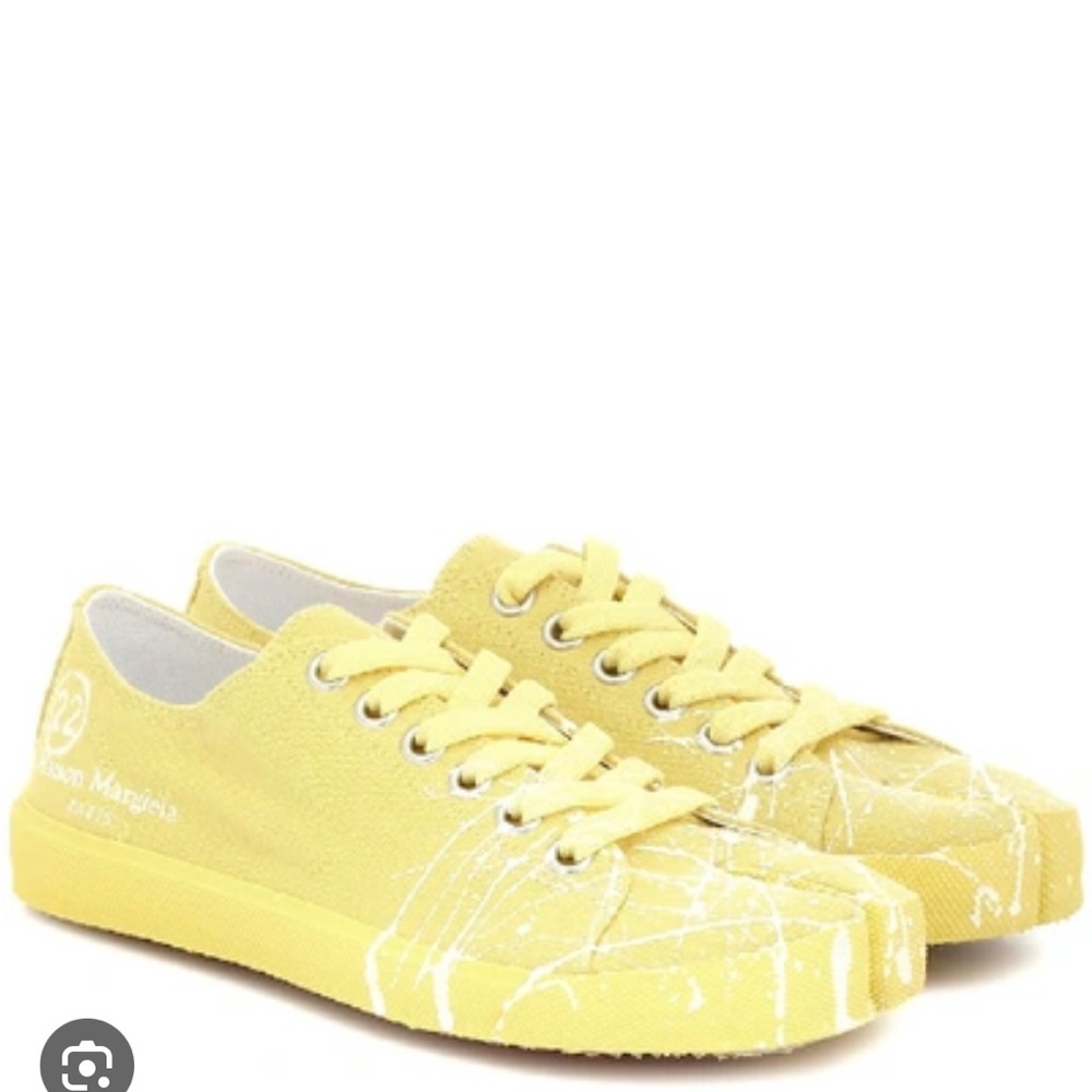 🔮Maison Margiela Tabi Paint Sneakers